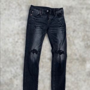 American eagle skinny jeans size 30